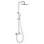 Conjunto grifo de ducha monomando TOSCANA cromo de IMEX